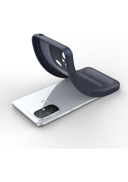 Xiaomi Redmi 12C Kılıf Optimum Lens Çerçeveli Silikon Kapak