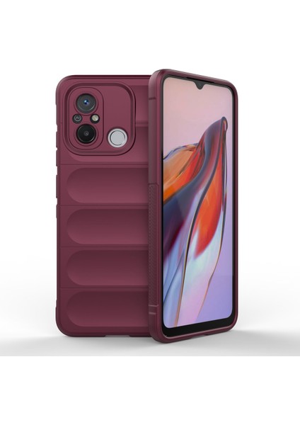 Xiaomi Redmi 12C Kılıf Optimum Lens Çerçeveli Silikon Kapak