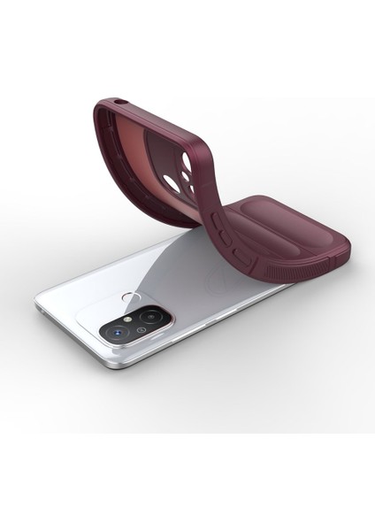 Xiaomi Redmi 12C Kılıf Optimum Lens Çerçeveli Silikon Kapak