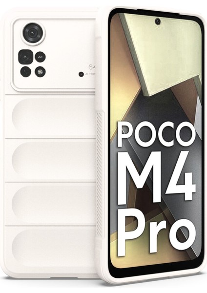 Xiaomi Poco M4 Pro 4g Kılıf Optimum Lens Çerçeveli Silikon Kapak
