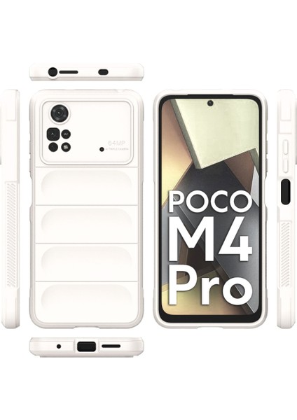 Xiaomi Poco M4 Pro 4g Kılıf Optimum Lens Çerçeveli Silikon Kapak