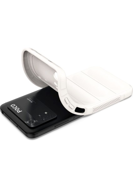 Xiaomi Poco M4 Pro 4g Kılıf Optimum Lens Çerçeveli Silikon Kapak