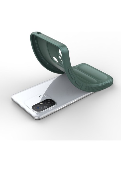 Xiaomi Redmi 12C Kılıf Optimum Lens Çerçeveli Silikon Kapak