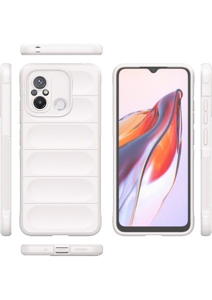 Xiaomi Redmi 12C Kılıf Optimum Lens Çerçeveli Silikon Kapak