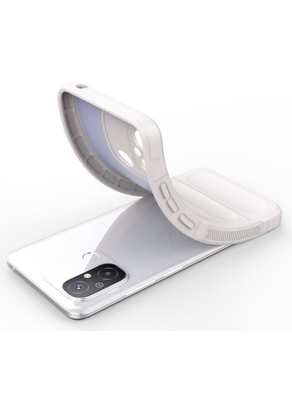 Xiaomi Redmi 12C Kılıf Optimum Lens Çerçeveli Silikon Kapak