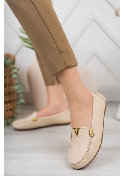 Kadın Babet Rahat Rahat Taban Berlin Deri Cilt