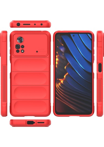 Xiaomi Poco X4 Pro 5g Kılıf Optimum Lens Çerçeveli Silikon Kapak
