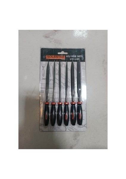 Mini Eğe Seti 6 Lı 18 cm