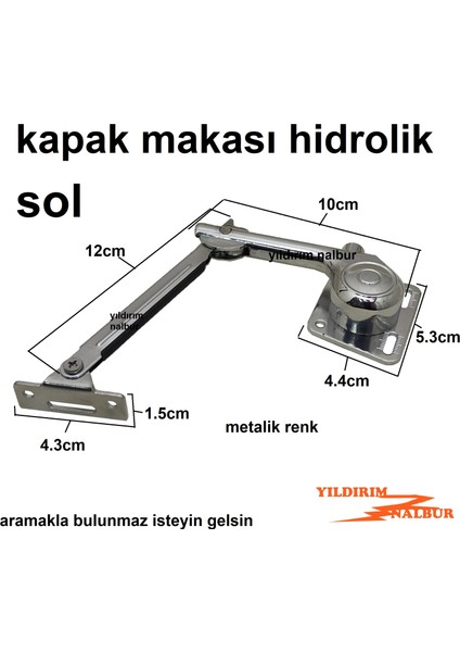 Sol Mobilya Kapak Hidrolik Piston Metalik Renk Kapak Makası Otomatik fiyatları