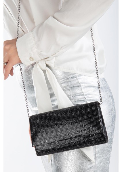 Ramona Taşlı Abiye Portföy Clutch Çanta Gece Çantası Zincir Askılı modelleri