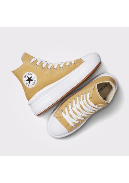 Chuck Taylor All Star Move Platform Seasonal Color Kadın Sarı Sneaker fiyatları