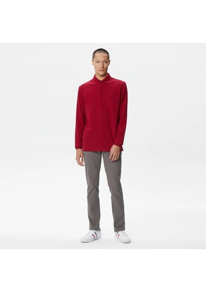 Erkek Polo Yaka Sweatshirt