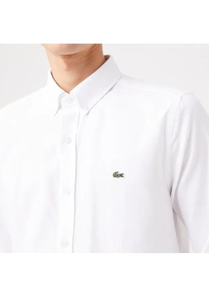 Erkek Slim Fit Oxford Gömlek