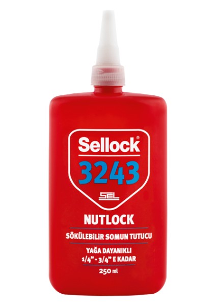 Sellock 3243 Nutlock 250ML Mavi