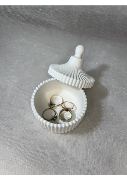 Kapaklı Kutusu, Çizgili Kutusu, Organizer, Takı Kutusu indirimleri