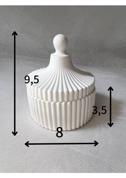 Kapaklı Kutusu, Çizgili Kutusu, Organizer, Takı Kutusu