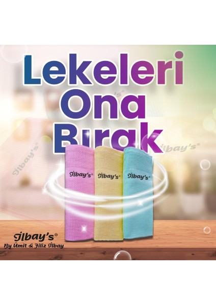 6 Adet Mikrofiber Temizlik Bezi 40X60 CM (2 PAKET X 3'LÜ)