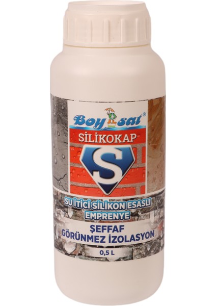 Silikokap Şeffaf Su Izolasyonu 500 Ml
