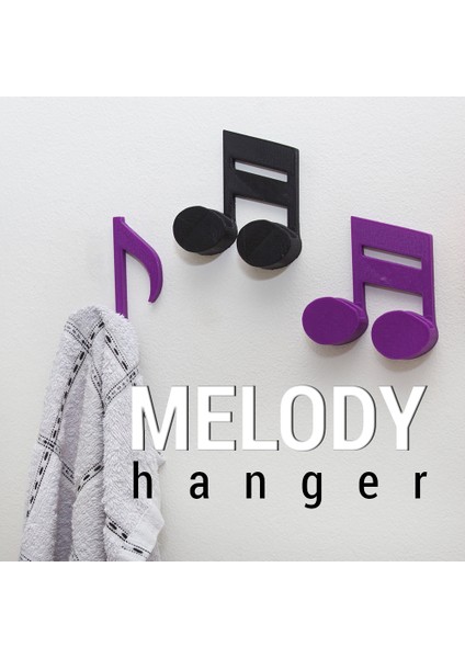 KemX3D Melodi Havlu Askısı