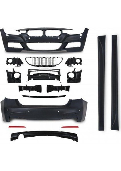 Bmw F30 m sport body kit tampon seti taiwan 2012 / 2017