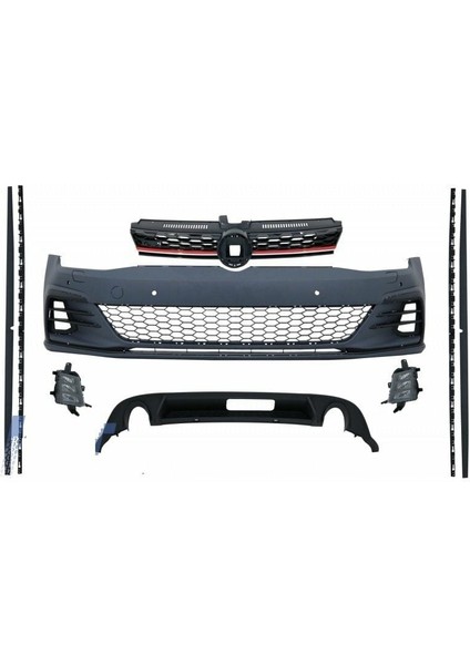 Vw golf 7.5 gti body kit tampon seti komle 2017 / 2021