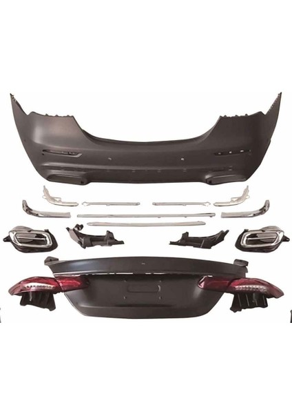 Mercedes w213 maybach makyajlı dönüşüm body kit seti 2016 / 2020