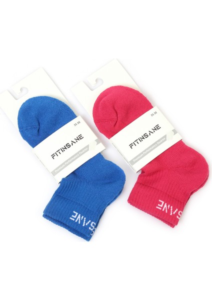 Premium Performance Quarter 2'li Paket Pembe - Mavi