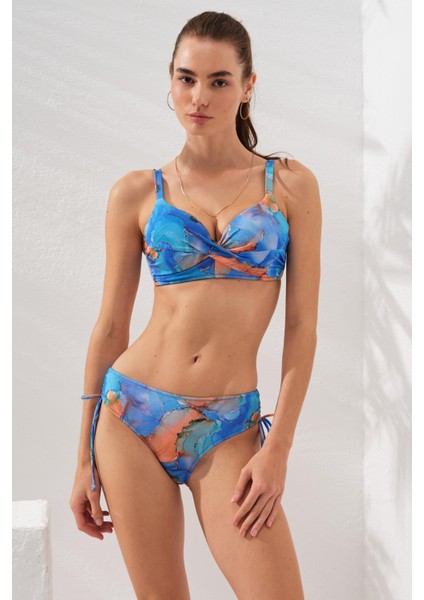 Sole Kaplı Toparlayıcı Bikini Marbel 231229-D fiyatları