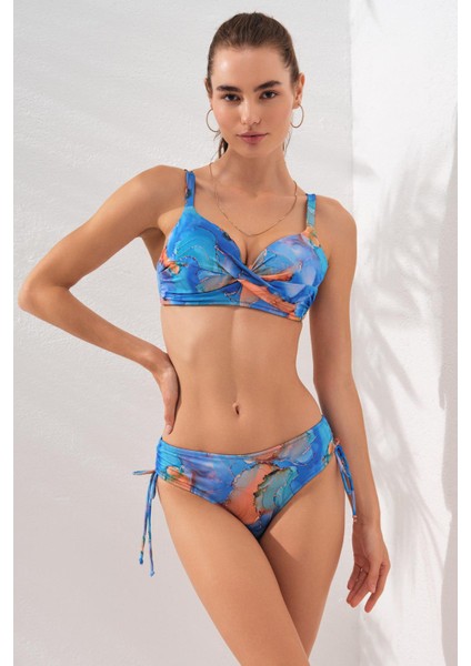 Sole Kaplı Toparlayıcı Bikini Marbel 231229-D fırsatları