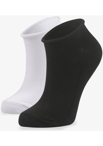 2'li Lastiksiz Roll Top Kaymayan Patik Çorap modelleri