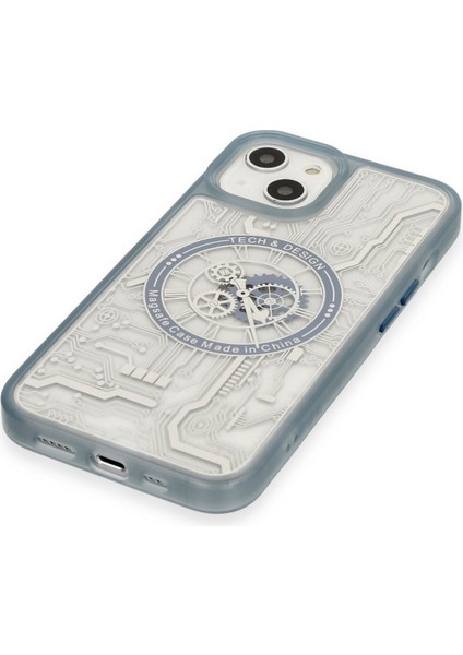 Iphone 14 Kılıf Magic Magneticsafe Silikon - Sierra Blue 277097