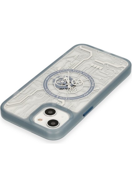 Iphone 14 Kılıf Magic Magneticsafe Silikon - Sierra Blue 277097