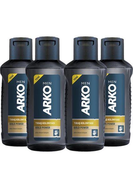 Arko Men Gold Power Tıraş Kolonyası 4 x 255 ml