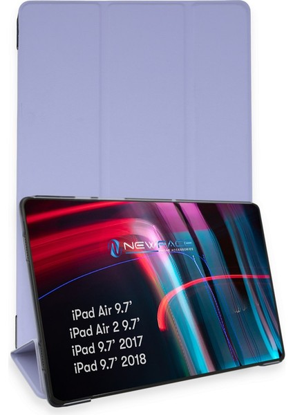 Ipad 5 Air 9.7 Kılıf Tablet Smart Kılıf - Lila 277097