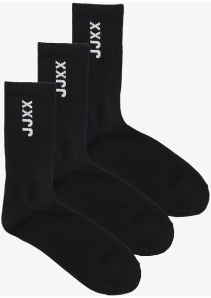 Jjxx Jxmoreno Socks Acc 3-Pack Kadin Siyah Çorap 12251644-BLACK