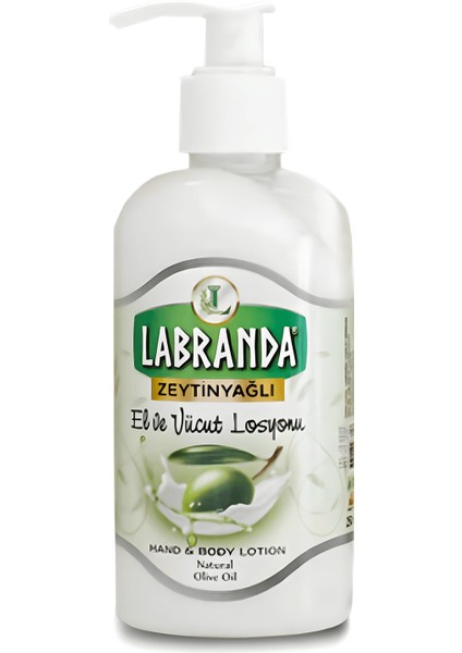 Zeytinyağlı El Ve - 250 Ml - Derin Nemlendirme Ve Hızlı Emilim - Vücut Losyonu