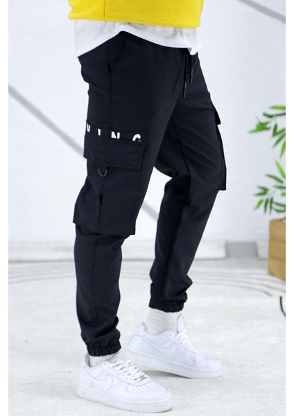 Erkek Paraşüt Jogger Paçası Lastikli Pantolon 9 fırsatları