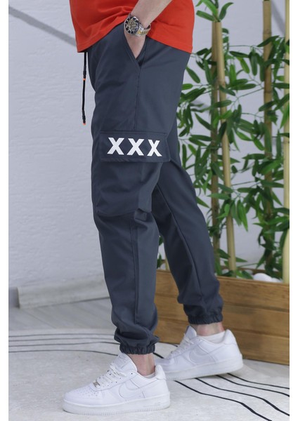 Erkek Jogger Paçası Lastikli Kargo Pantalon Xxx fiyatları