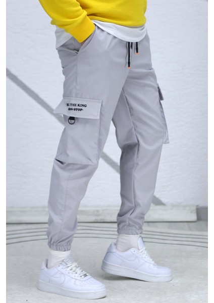 Erkek Fermuar Detaylı Paraşüt Kargo Pantolon 7 fiyatları