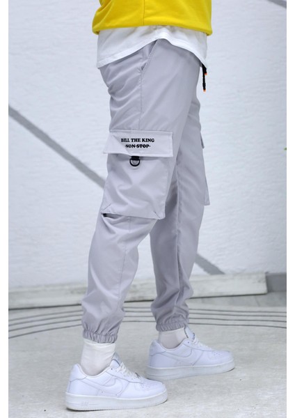 Erkek Fermuar Detaylı Paraşüt Kargo Pantolon 7 indirimleri