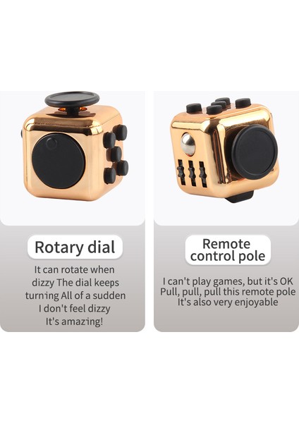 Stres Azaltma Sonsuz Rubik Küp Zar (Yurt Dışından)
