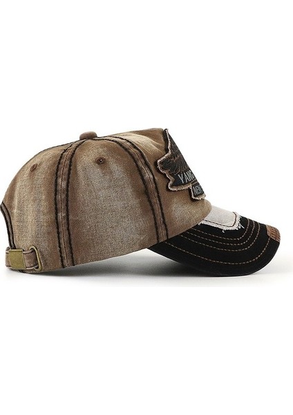 Tan Erkekler Içın Pamuk Beyzbol Şapkaları Kap Kadın Şapka Snapback Nakış Rahat Kap Casquette Baba Şapka Hip Hop Kap (Yurt Dışından)