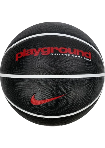 Everyday Playground 8P Graphic Deflated Unisex Basketbol Topu N.100.4498.094.07-BLACK/WHIT