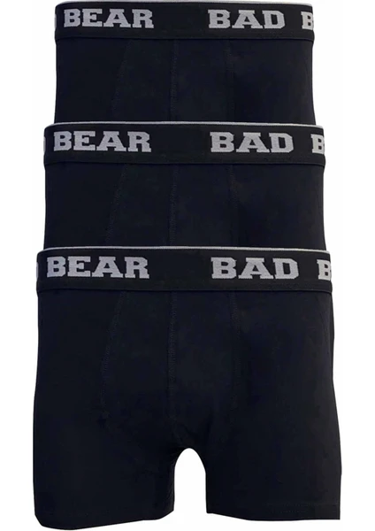 Bad Bear Basic Boxer 3-Pack Erkek Boxer 21.01.03.013-C01NIGHT