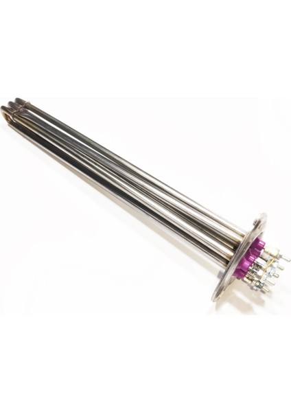 8kw Üçgen Flans Endüstriyel Mutfak Isıtıcı Rezistansı CR304 - Isısan F2106