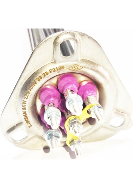 8kw Üçgen Flans Endüstriyel Mutfak Isıtıcı Rezistansı CR304 - Isısan F2106 fiyatları