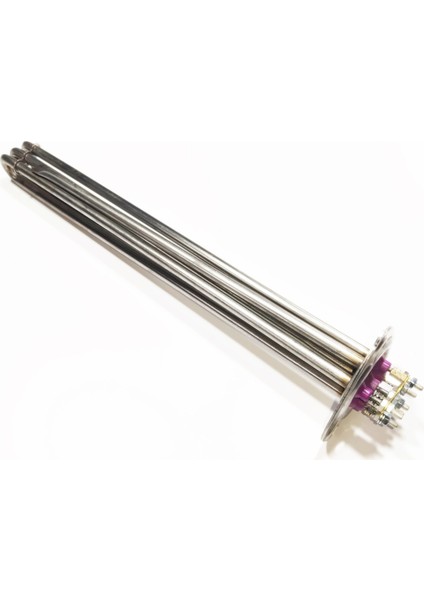 4,5kw Üçgen Flans Endüstriyel Mutfak Isıtıcı Rezistansı CR304 - Isısan F2101