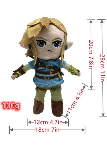 The Legend Of Zelda Hyrule Peluş Oyuncak Oyunu Çevre Birimleri (Yurt Dışından)