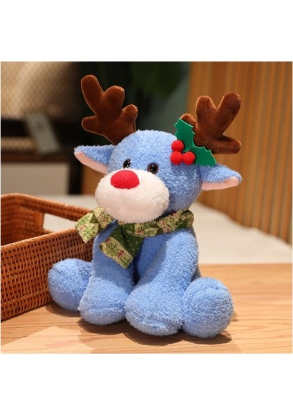 Simüle Elk Peluş Oyuncak Bebek Noel Arifesi Noel Hediyesi (Yurt Dışından)
