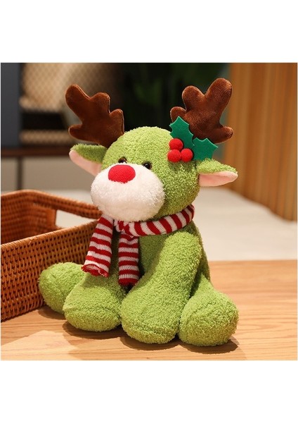 Simüle Elk Peluş Oyuncak Bebek Noel Arifesi Noel Hediyesi (Yurt Dışından)